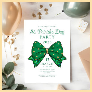 Elegant St. Patrick's Day Party Invitation