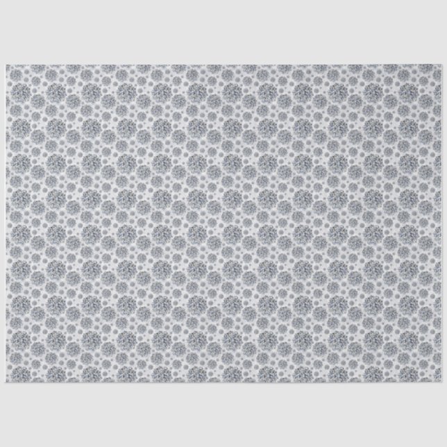 Elegant star shaped diamond pattern tissue paper (Front)