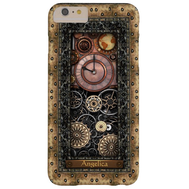 Elegant Steampunk Customisable Case-Mate iPhone Case (Back)