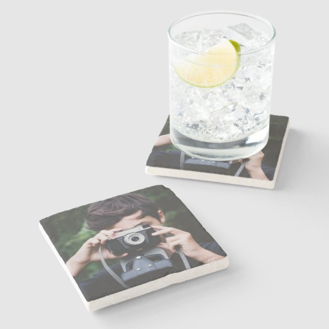 Elegant Stone Coaster for Modern Home (Side)
