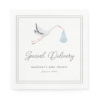 Elegant Stork Baby Shower