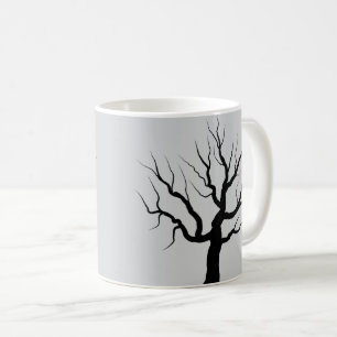 Elegant Story Word Silhouette. Coffee Mug