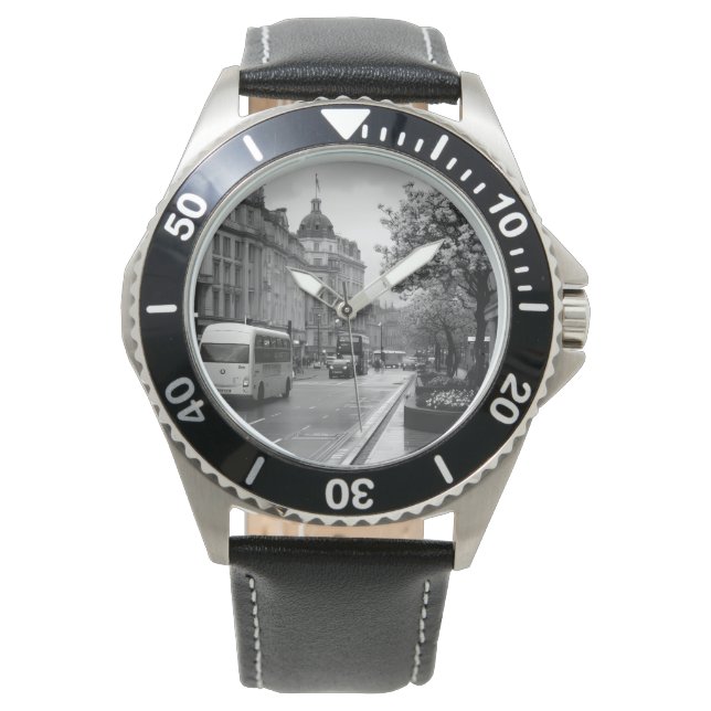 Elegant Street View  Watch (Front)