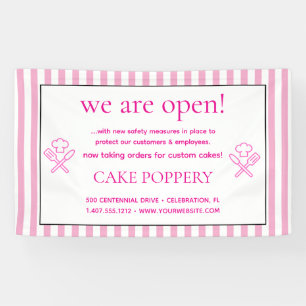 Elegant Striped Banner
