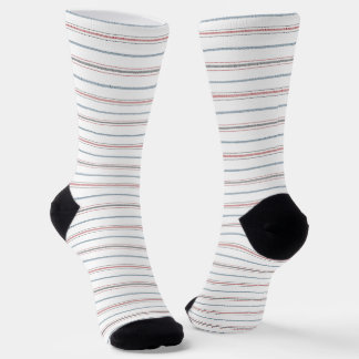 Elegant striped pattern. socks