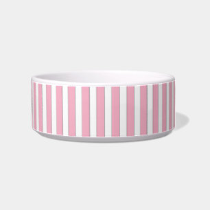 Elegant Stripes and Pearls Monogram Name Dish