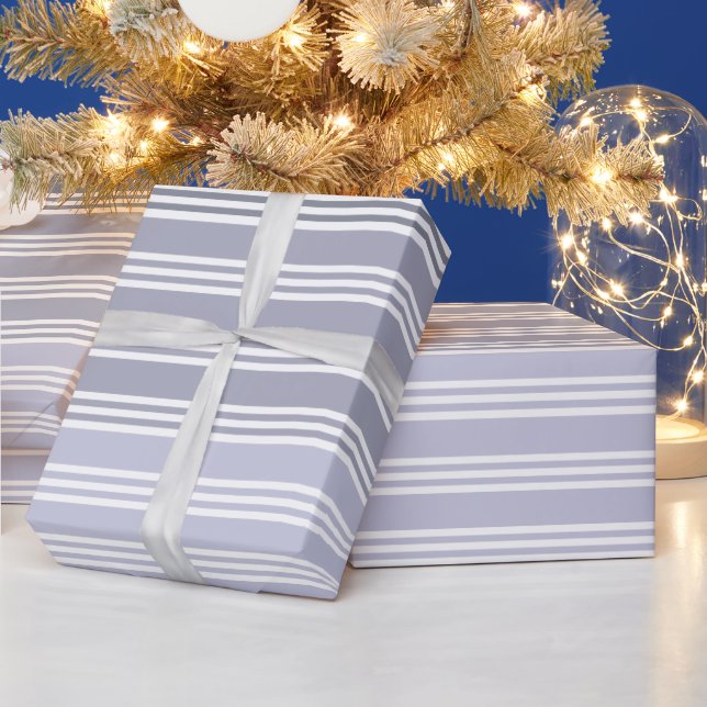 Elegant Stripes Wrapping Paper (Holidays)