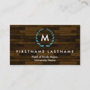 Elegant Student Business Cards