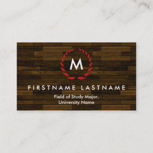 Elegant Student Business Cards