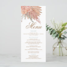 Elegant Stylish bohemian terracotta pampas grass 