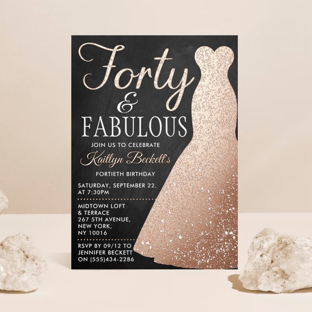 Elegant Stylish Dress | Forty & Fabulous Birthday (Creator Uploaded)