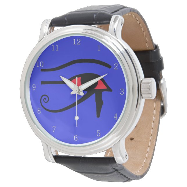 Elegant Stylish Eye of Horus Watch (Angled)