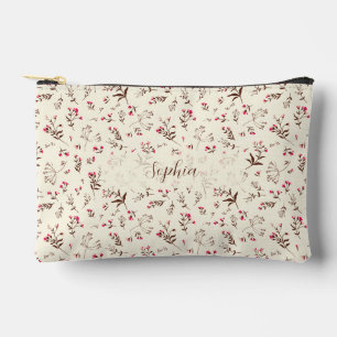 Elegant Stylish floral Pencil case, makeup  Accessory Pouch