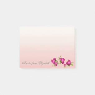Elegant Stylish Girly , Flowers Post-it Notes