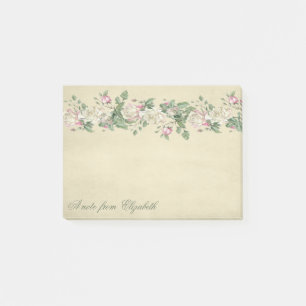 Elegant Stylish Girly , Flowers Post-it Notes