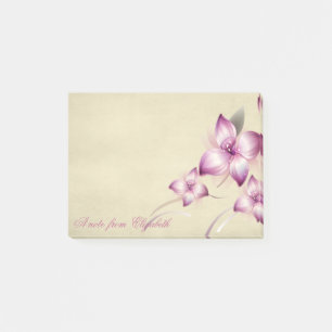Elegant Stylish Girly , Flowers Post-it Notes