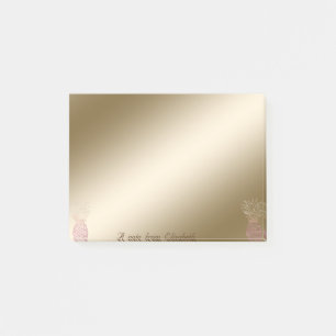 Elegant Stylish,Girly, Pineapple Post-it Notes