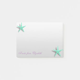 Elegant Stylish Girly ,Starfish Post-it Notes