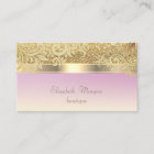 Elegant Stylish Glittery Gold Floral