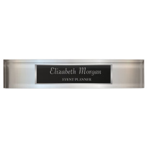 Elegant Stylish Gold Nameplate