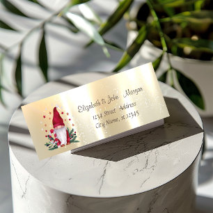Elegant,Stylish Gold Nordic Gnome