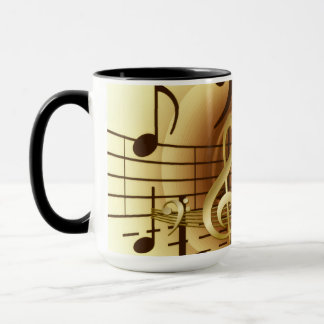 Elegant Stylish Musical Songwriter Mug