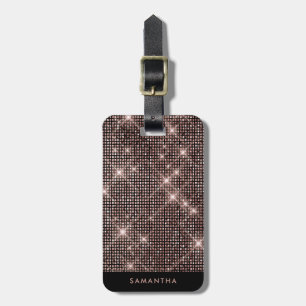 Elegant Stylish Personalised Luggage Tag