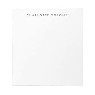 Elegant Stylish Professional Modern Notepad