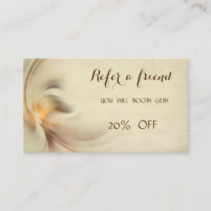 Elegant Stylish Referral Card