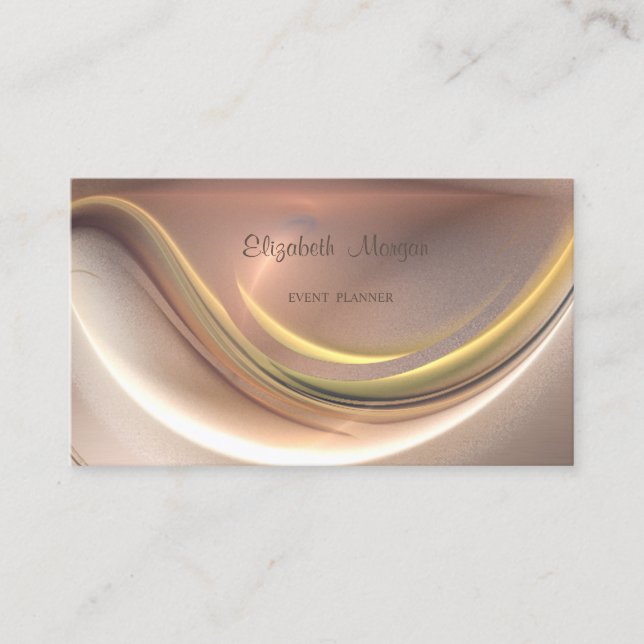 Elegant Stylish Simple,Abstract Business Card (Front)