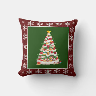 Elegant Stylish Sweet Delicious Christmas Tree Cushion