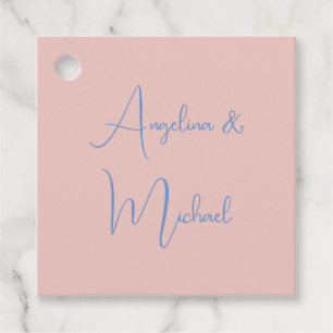 Elegant Stylish Trendy Handwriting Script Name Favour Tags