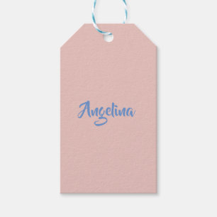 Elegant Stylish Trendy Unique Handwriting Script Gift Tags