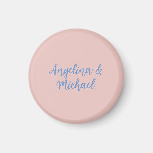 Elegant Stylish Trendy Unique Names Calligraphy Magnet