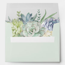 Elegant Succulent Greenery Wedding