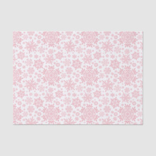 Elegant Sugar Blush Snowflake (White) Tissue Paper