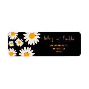 Elegant Summer Daisy Floral Romantic Personalized