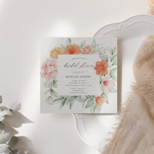 Elegant Summer Garden Floral Bridal Shower