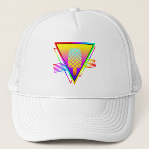Elegant Summer Retro Ice Drop Trucker Hat