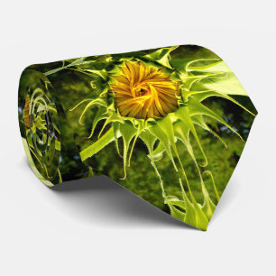 Elegant Sunflower Tie