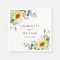 Elegant Sunflowers Eucalyptus Greenery Wedding