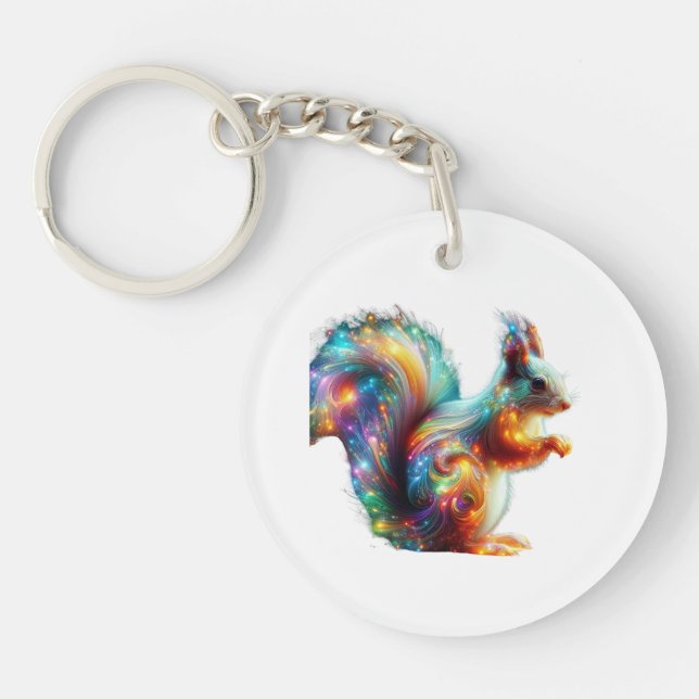 Elegant Swan – Grace and Beauty Key Ring (Front)