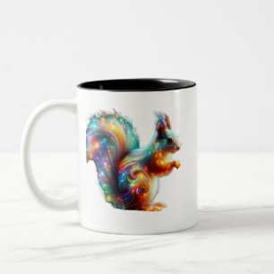Elegant Swan – Grace and Beauty Two-Tone Coffee Mug