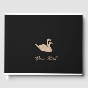 Elegant Swan Guest Book