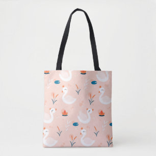 Elegant Swans Tote Bag