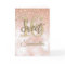 Elegant Sweet 16 Birthday Rose Gold Glitter Card