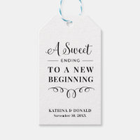 Elegant Sweet Ending To A New Beginning Wedding  F