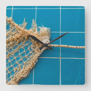 Elegant Swimming Pool  Square Wall Clock