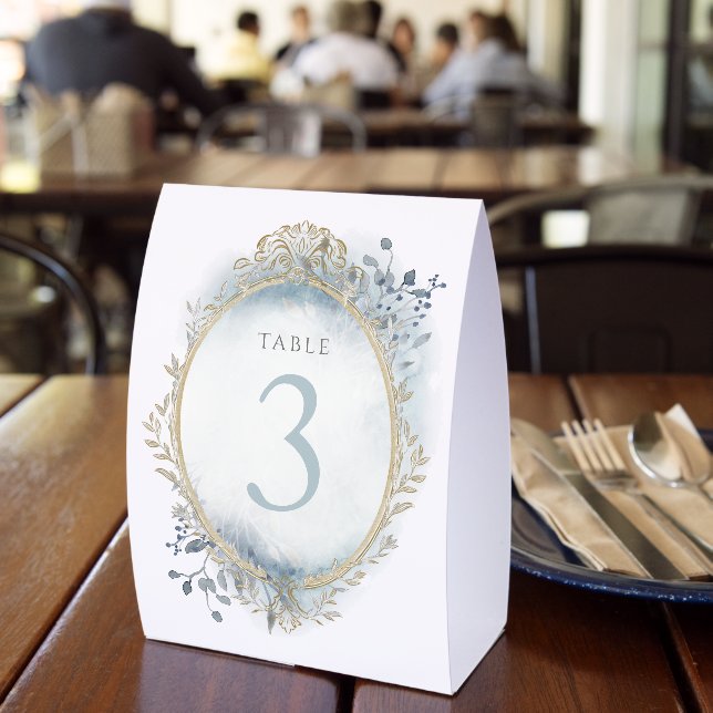 elegant table number (Insitu(Restaurant))