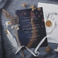 Elegant Tangled Lanterns Modern QR Code Wedding